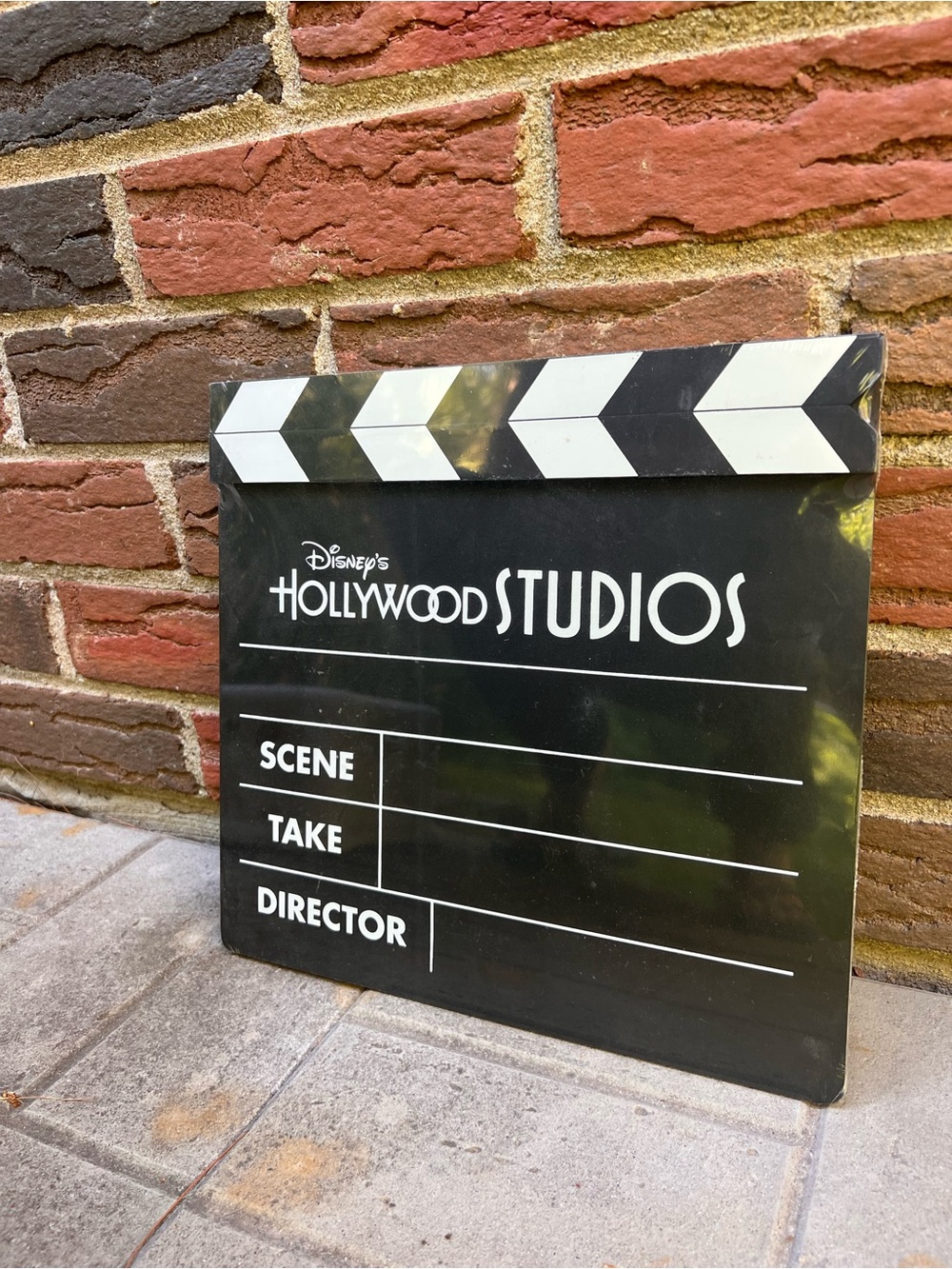 Disney Hollywood Studios Clapperboard Sign Disney Park Exculsive NEW